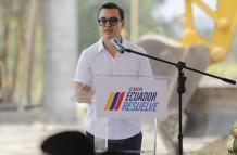 Daniel Noboa aceptó su precandidatura presidencial el 9 de agosto, durante la convención de ADN en Quito.