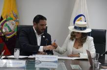 JOHANNA VERDEZOTO VICEPRESIDENTA CPCCS