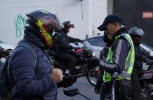 Controles dos en moto Quito