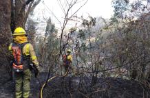 incendio forestal en Quito