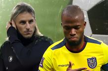 Sebastián Beccacece y Enner Valencia