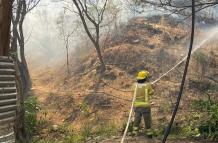 Incendio en Quilanga, Loja