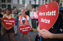 PROTESTAS EN ALEMANIA POR ATENTADO SOLINGEN