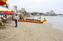 frío playa