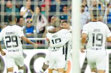 Gol de liga ante Barcelona