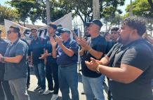 Protesta transportistas Guayaquil