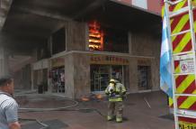 Incendio en el centro de Guayaquil