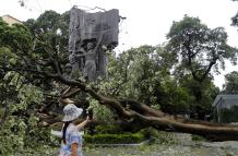 TIFÓN YAGI DAÑOS EN  LA CIUDAD