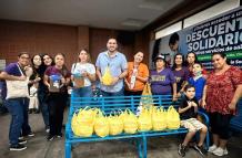ONG capacita y alimenta a familias