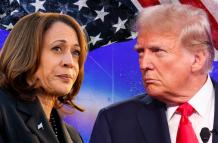 Donald Trump y Kamala Harris