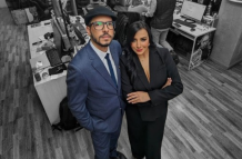 Andersson Boscán y Mónica Velásquez