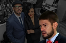 Andersson Boscán y Mónica Velásquez