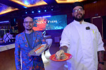 El equipo de cocina irradia buena onda.