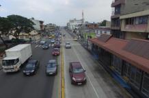 carril de la metrovia
