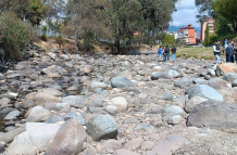 El río Tomebamba es el mayormente afectado con la sequía hidrológica que atraviesa la ciudad de Cuenca.