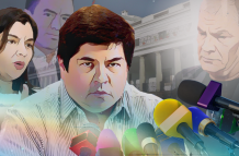 Ilustración sobre el ministro Arturo Félix