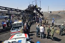 Explosión en mina en Irán