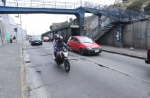 Trabajos av. Mariscal Sucre