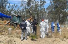 Fiscalía realiza la exhumación de 75 cadáveres NN en Ambato