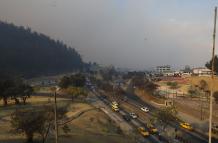 Incendio Quito Guápulo