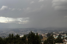 Lluvia en Quito
