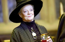 Smith interpretó a la profesora Minerva McGonagall.