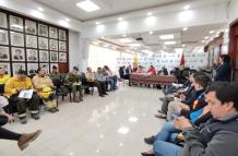 En la reunión de la mesa técnica que trata sobre el tema de la sequía analizaron varias alternativas de solución al problema.