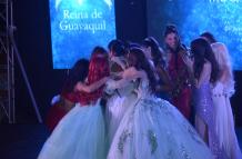 Ganadoras de la noche en el Show de Talentos de Reina de Guayaquil 2024