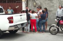 Violento suceso deja a una mujer embarazada grave