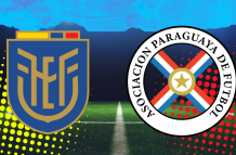 Ecuador frente a Paraguay en el estadio Rodrigo Paz.