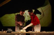 El mar vision de unos niños que no lo han visto nunca teatro