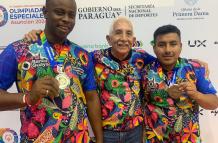Yandry Cortez, Alejandro Yauri, medallas, Olimpiadas Especiales