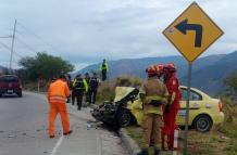 accidente en Loja