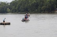 México dispersa a migrantes de su frontera sur