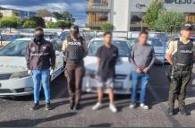 Detenidos droga Quito