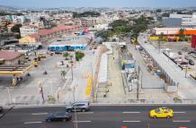 Obra puente avenida Isidro Ayora Guayaquil