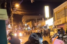 El hecho ocurrió la noche de este 16 de octubre.