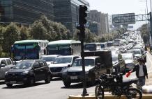 congestión vehicular cortes de luz