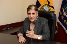 MINISTRA DEL INTERIOR MONICA PALENCIA