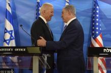 Benjamin Netanyahu y Joe Biden