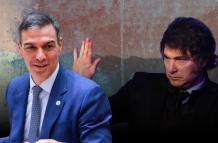 Pedro Sánchez Javier Milei