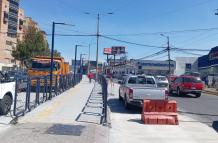 Cierre en parada Los Sauces