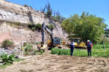 obras en talud en San Antonio de Pichincha