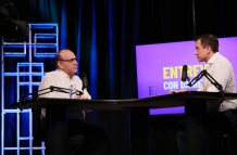 Daniel Noboa en entrevista.