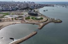 Foto panorámica del Mega Parque de Manta.