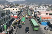 Trafico en Cumbayá