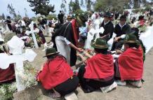 Pueblo Salasaka en Pelileo