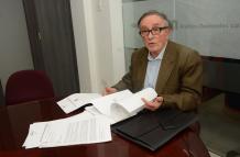 Gustavo Cedeño representante de los jubilados ante el IESS
