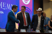 El discurso del alcalde de Cuenca, Cristian Zamora, apuntó hacia cuatro pilares para impulsar el desarrollo de la ciudad.