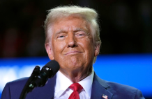 El expresidente y candidato republicano Donald Trump.